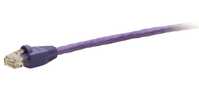 Cables To Go 75ft (22.8m) TAA-Compliant F-Series Cat6 Snagless Unshielded (UTP) Network Cable - Purple - C2G43567