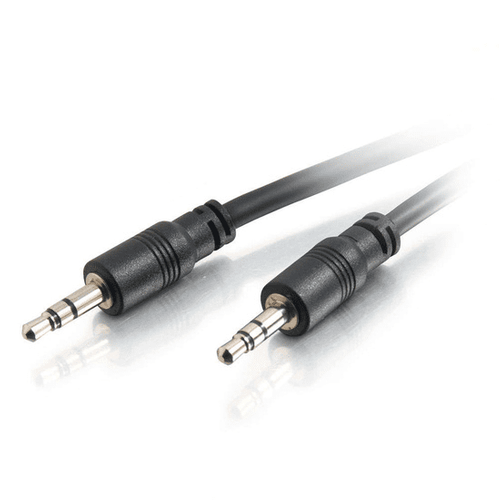 Cables To Go 75ft 3.5mm Stereo Audio Cable With Low Profile Connectors M/M - In-Wall CMG-Rated - CG40110