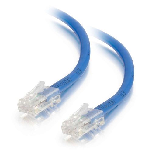 Cables To Go 75ft Cat5e Non-Booted Unshielded (UTP) Ethernet Network Patch Cable - Blue - 24399