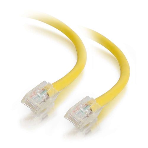Cables To Go 75ft Cat5e Non-Booted Unshielded (UTP) Ethernet Network Patch Cable - Yellow - 24403