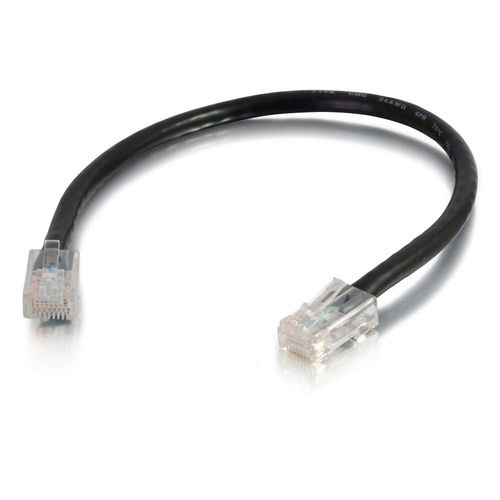 Cables To Go 75ft Cat6 Non-Booted Unshielded (UTP) Ethernet Network Patch Cable - Black - 04124