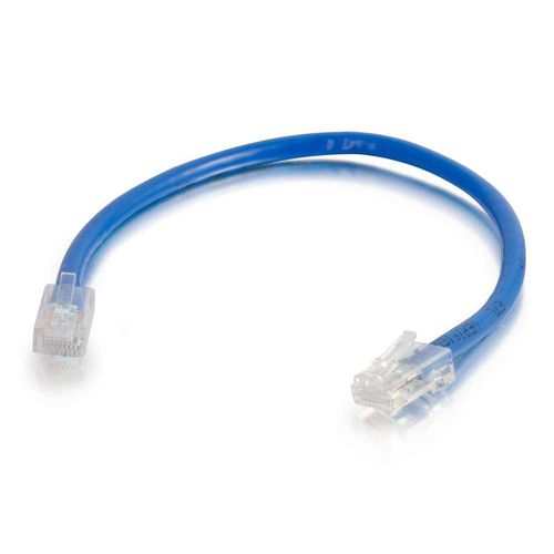 Cables To Go 75ft Cat6 Non-Booted Unshielded (UTP) Ethernet Network Patch Cable - Blue - 04103
