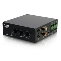 Cables To Go 8 Ohm 50W Audio Amplifier - Plenum Rated (TAA Compliant) - CG40880