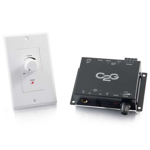 Cables To Go Compact Amplifier With External Volume Control (TAA Compliant) - 40914