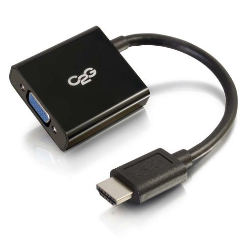 Cables To Go HDMI&reg; Male to VGA Female Adapter Converter Dongle - 41350