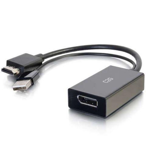 Cables To Go HDMI® to DisplayPort™ Converter - 4K 30Hz - 22323