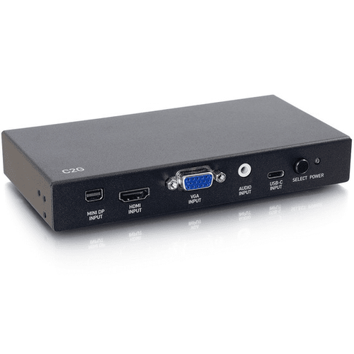 Cables To Go HDMI®, USB-C, Mini DisplayPort™, and VGA to HDMI Adapter Converter Switch - 4K 60Hz - LIMITED AVAILABILITY - CG40850