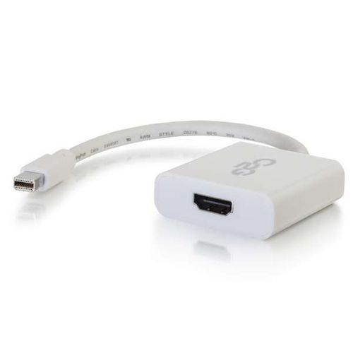 Cables To Go Mini DisplayPort™ to HDMI® Active Adapter Converter 4K 30Hz - White - 54308