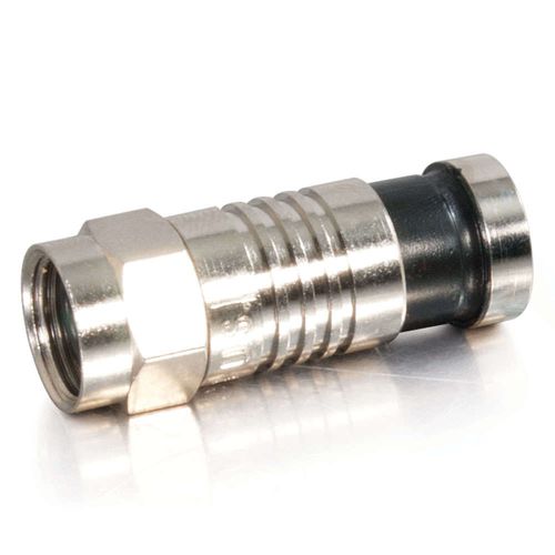 Cables To Go RG59 Compression F-Type Connector with O-Ring - 50pk - 41130