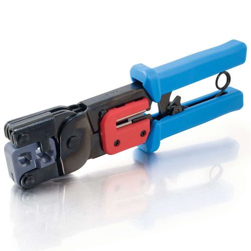 Cables To Go RJ11/RJ45 Crimping Tool with Cable Stripper - 19579