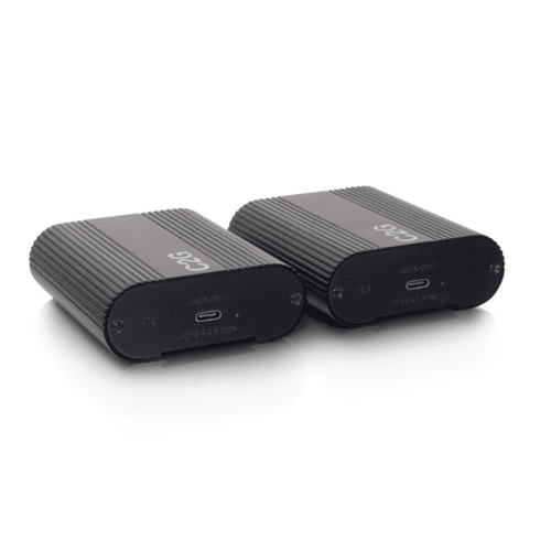 Cables To Go Superbooster® 1-Port USB over Cat6a Box to Box Extender Kit - USB 3.2 Gen1 (5Gbps) - C2G54266