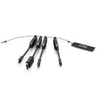 Cables To Go Universal 4K HDMI® Dongle Adapter Ring with Color Coded DisplayPort™, USB-C®, Mini HDMI, and Micro HDMI - C2G30291