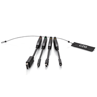 Cables To Go Universal 4K HDMI® Dongle Adapter Ring with Color Coded Mini DisplayPort™, DisplayPort, USB-C®, and Micro HDMI - C2G30288