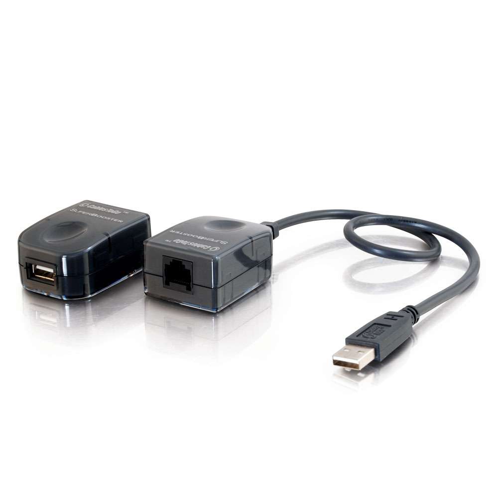 Superbooster USB 1.1 Over Cat5 Extender Dongle Kit