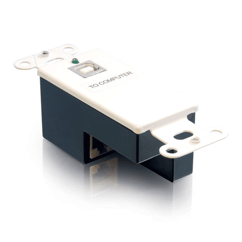 Cables To Go USB 1.1 Over Cat5 Superbooster™ Extender Wall Plate Transmitter - LIMITED AVAILABLITY - CG29344