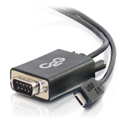 Cables To Go USB 2.0 USB-C to DB9 Serial RS232 Adapter Cable - 29470