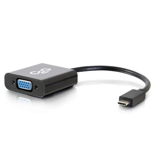 Cables To Go USB 3.1 USB-C to VGA Video Adapter-Black - 29471