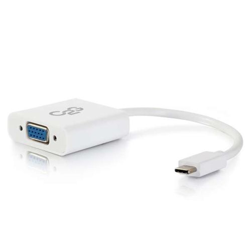Cables To Go USB 3.1 USB-C to VGA Video Adapter - White - 29472