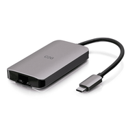 Cables To Go USB-C® 4-in-1 Mini Dock with HDMI®, USB-A, Ethernet, and USB-C Power Delivery up to 100W - 4K 30Hz - C2G54456
