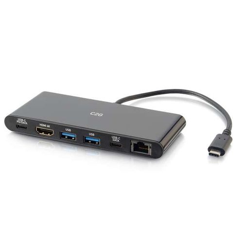 Cables To Go USB-C Docking Station with 4K HDMI®, Ethernet, USB and Power Delivery - 28845