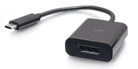 Cables To Go USB-C® to DisplayPort™ Adapter Converter - 4K 60Hz - Black - C2G26933