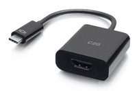 Cables To Go USB-C® to HDMI® Audio/Video Adapter Converter - 4K 60Hz - Black - C2G26935