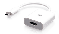 Cables To Go USB-C® to HDMI® Audio/Video Adapter Converter - 4K 60Hz - White - C2G26936