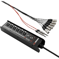 CableWorks Backline Series 6x2 Drop Snake - 30 Feet - GCWB-DS6X2-30