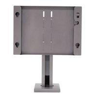 Chief 21.50TABLE STAND SWIVEL, SILVER - MTSAVS
