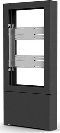 Chief 46" B2B PORTRAIT FLOOR KIOSK, BLACK - LF46UBP-B2B