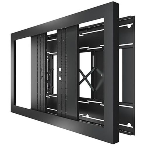 Chief 49" LANDSCAPE WALL KIOSK, BLACK - LW49UB