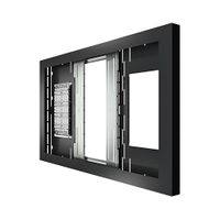 Chief 55" LANDSCAPE WALL KIOSK, BLACK - LW55UB
