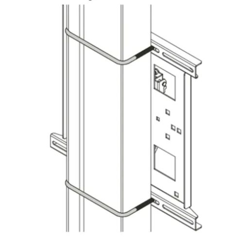 Chief 8" Square U-Bolts - FCAVCSU80