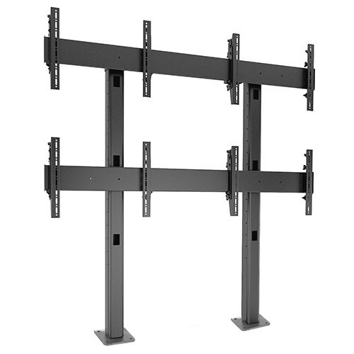 Chief FUSION 2 x 2 Micro-Adjustable Large Bolt-Down Freestanding Video Wall - LBM2X2U