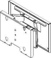 Chief HOSPITALITY SWING ARM TILT MOUNT - MPTUB