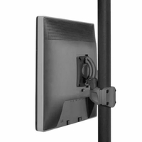 Chief K0 PITCH/PIVOT POLE MNT SINGLE DISP, BLK - K0P100B