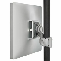 Chief K0 PITCH/PIVOT POLE MNT SINGLE DISP, SLV - K0P100S