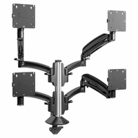 Chief K1 CLMN MNT 4 DISP DUAL 2L ARMS, BLK - K1C420B