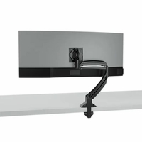 Chief K1 DESK  MNT 1-MON 2L ARM, BLK, TAA - K1D120B-G