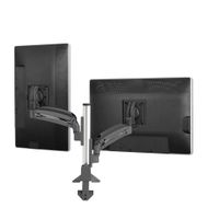 Chief Kontour K1C Black Dynamic Column Mount, 2 Monitors-K1C210B