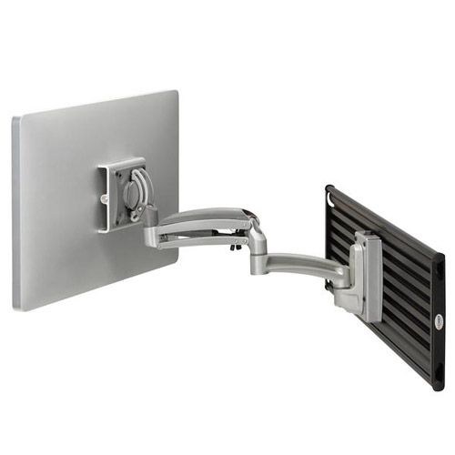 Chief Kontour K1S Silver Dynamic Slatwall Mount, 1 Monitor-K1S120S