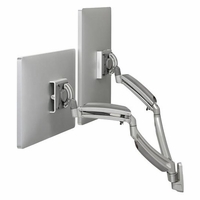 Chief Kontour K1W Silver Dynamic Wall Mount, 2 Monitors-K1W220S