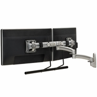 Chief Kontour K2W Silver Wall Mount Swing Arm, Dual Monitor Array-K2W22HS