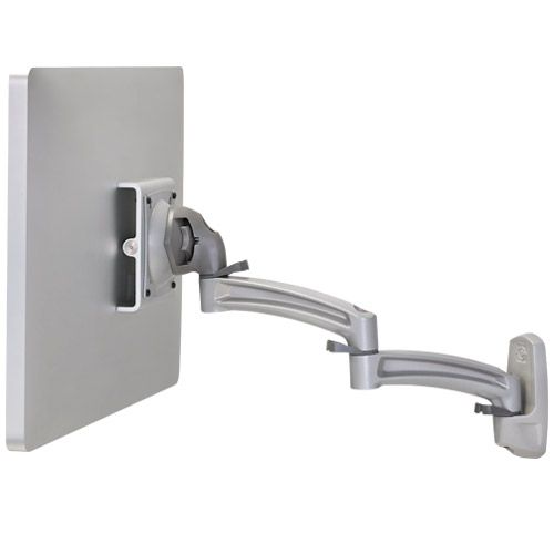 Chief Kontour K2W Silver Wall Mount Swing Arm, Single Monitor-K2W120S