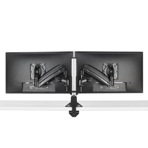 Chief KX CLMN DESK MNT DUAL 2L ARMS, BLK - KXC220B