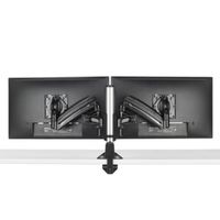 Chief KX CLMN DESK MNT DUAL 2L ARMS, BLK - KXC220B