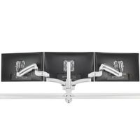Chief KX CLMN DESK MNT TRI 3L ARMS, WHT - KXC330W