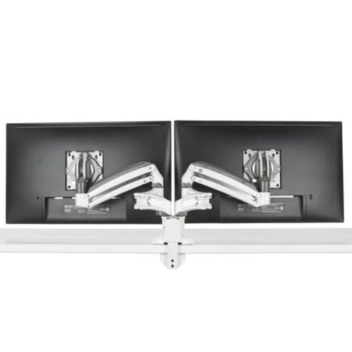 Chief KX DESK MNT DUAL 2L ARMS, WHT - KXD220W