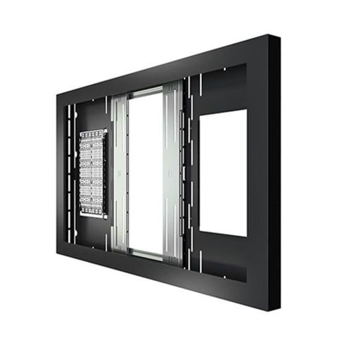 Chief LANDSCAPE ON-WALL KIOSK, BLACK 75" - LW75UB