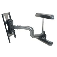 Chief Large Flat Panel Swing Arm Wall Display Mount – 25” Extension 40”-65” – PWRUB